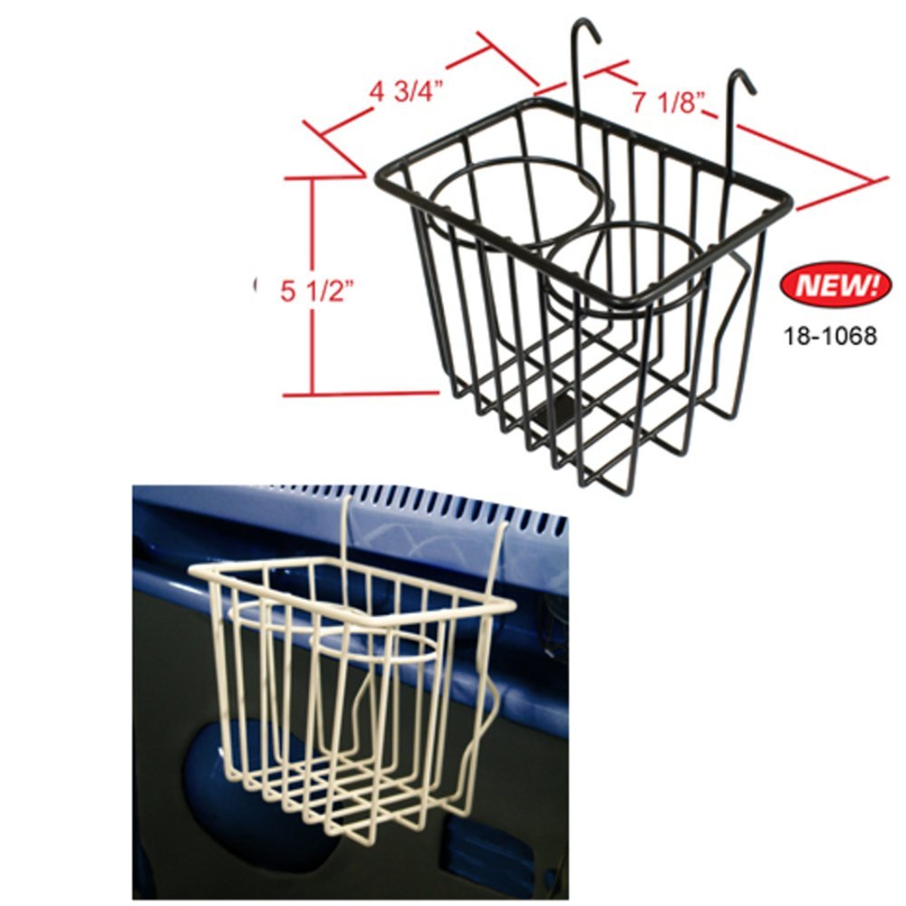 DRINK CUP HOLDER TY2 >67 BLACK WIRE BASKET